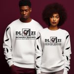 His & Hers 2nd Anni Feather Print Sweater