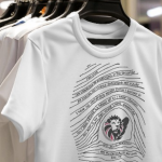 The finger print t shirt x2